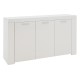 Μπουφές Joanna pakoworld λευκό 144x42x80εκ Μπουφές Joanna pakoworld λευκό 144x42x80εκ