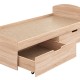 Κρεβάτι Regan pakoworld με συρτάρια σε oak απόχρωση 90x200εκ Κρεβάτι Regan pakoworld με συρτάρια σε oak απόχρωση 90x200εκ