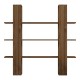 Βιβλιοθήκη Yotek pakoworld σε καρυδί απόχρωση 120x23x120εκ Βιβλιοθήκη Yotek pakoworld σε καρυδί απόχρωση 120x23x120εκ