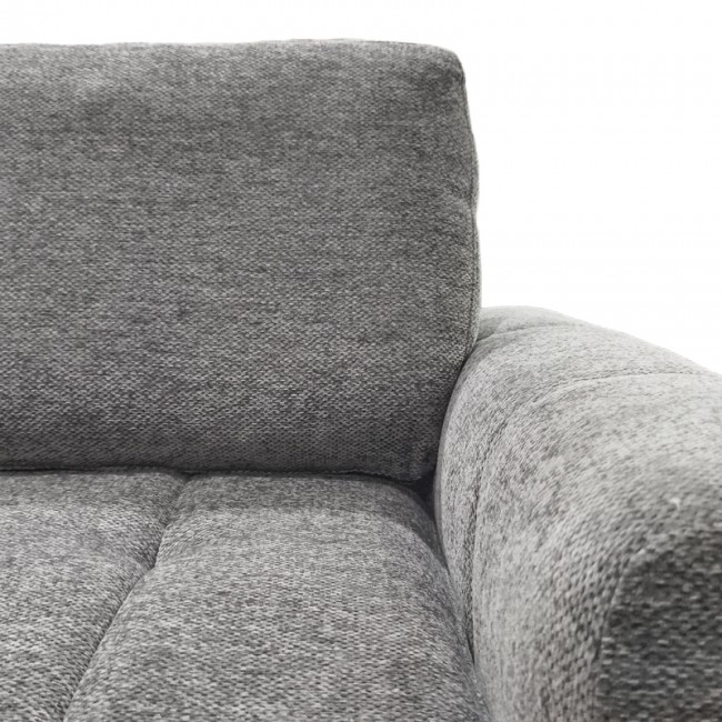 Γωνιακός καναπές-κρεβάτι δεξιά γωνία Vivad pakoworld ύφασμα σε ανθρακί απόχρωση 275x164x91εκ Γωνιακός καναπές-κρεβάτι δεξιά γωνία Vivad pakoworld ύφασμα σε ανθρακί απόχρωση 275x164x91εκ