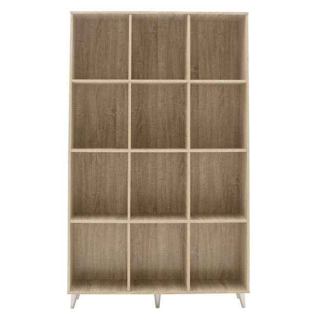 Βιβλιοθήκη FIRENZE pakoworld χρώμα sonoma 107x28,6x178εκ Βιβλιοθήκη FIRENZE pakoworld χρώμα sonoma 107x28,6x178εκ