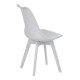 Καρέκλα Gaston I pakoworld PP-PU σε λευκή απόχρωση 53.5x48.5x81,5εκ Καρέκλα Gaston I pakoworld PP-PU σε λευκή απόχρωση 53.5x48.5x81,5εκ