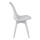 Καρέκλα Gaston I pakoworld PP-PU σε λευκή απόχρωση 53.5x48.5x81,5εκ Καρέκλα Gaston I pakoworld PP-PU σε λευκή απόχρωση 53.5x48.5x81,5εκ
