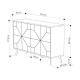 Μπουφές Dune pakoworld σε καρυδί απόχρωση 123x35x77.4εκ Μπουφές Dune pakoworld σε καρυδί απόχρωση 123x35x77.4εκ