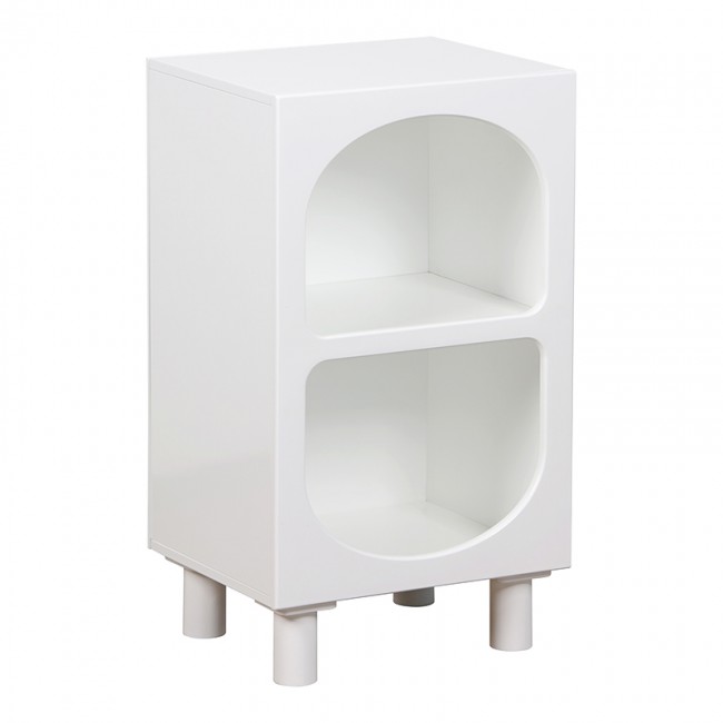 Κομοδίνο Emersi pakoworld MDF σε λευκή απόχρωση 40x32x70εκ Κομοδίνο Emersi pakoworld MDF σε λευκή απόχρωση 40x32x70εκ