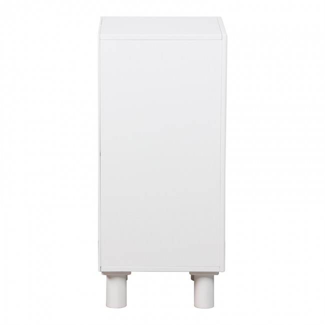 Κομοδίνο Emersi pakoworld MDF σε λευκή απόχρωση 40x32x70εκ Κομοδίνο Emersi pakoworld MDF σε λευκή απόχρωση 40x32x70εκ