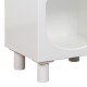 Κομοδίνο Emersi pakoworld MDF σε λευκή απόχρωση 40x32x70εκ Κομοδίνο Emersi pakoworld MDF σε λευκή απόχρωση 40x32x70εκ