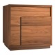 Κομοδίνο Inget pakoworld mdf σε καρυδί απόχρωση 50x40x48εκ Κομοδίνο Inget pakoworld mdf σε καρυδί απόχρωση 50x40x48εκ