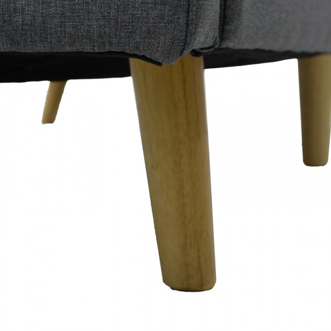 Καναπές-κρεβάτι Flexible pakoworld σε ανθρακί ύφασμα 198x87x76εκ Καναπές-κρεβάτι Flexible pakoworld σε ανθρακί ύφασμα 198x87x76εκ