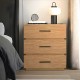 Κομοδίνο Sonlen pakoworld mdf σε oak απόχρωση 60x40x66εκ Κομοδίνο Sonlen pakoworld mdf σε oak απόχρωση 60x40x66εκ