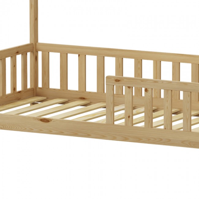 Παιδικό κρεβάτι Callan τ.Montessori με κιγκλίδωμα pakoworld ξύλο πεύκου σε φυσική απόχρωση 90x190εκ Παιδικό κρεβάτι Callan τ.Montessori με κιγκλίδωμα pakoworld ξύλο πεύκου σε φυσική απόχρωση 90x190εκ