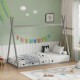 Παιδικό κρεβάτι Lilly τ.Montessori pakoworld ξύλο πεύκου σε γκρι απόχρωση 90x190εκ Παιδικό κρεβάτι Lilly τ.Montessori pakoworld ξύλο πεύκου σε γκρι απόχρωση 90x190εκ