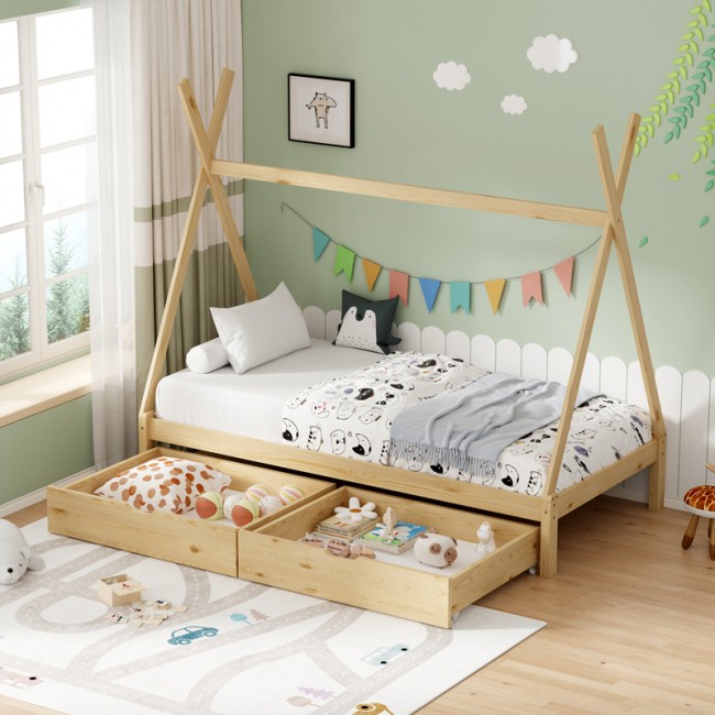 Παιδικό κρεβάτι Lalitto τ.Montessori με 2 συρτάρια τ.Montessori pakoworld ξύλο πεύκου σε φυσική απόχρωση 90x190εκ Παιδικό κρεβάτι Lalitto τ.Montessori με 2 συρτάρια τ.Montessori pakoworld ξύλο πεύκου σε φυσική απόχρωση 90x190εκ