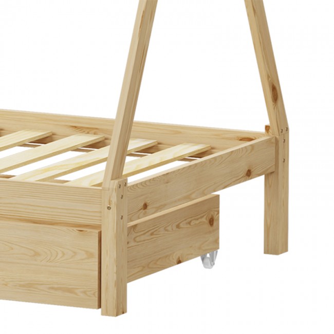 Παιδικό κρεβάτι Lalitto τ.Montessori με 2 συρτάρια τ.Montessori pakoworld ξύλο πεύκου σε φυσική απόχρωση 90x190εκ Παιδικό κρεβάτι Lalitto τ.Montessori με 2 συρτάρια τ.Montessori pakoworld ξύλο πεύκου σε φυσική απόχρωση 90x190εκ