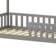 Παιδικό κρεβάτι Callan τ.Montessori με κιγκλίδωμα pakoworld ξύλο πεύκου σε γκρι απόχρωση 90x190εκ Παιδικό κρεβάτι Callan τ.Montessori με κιγκλίδωμα pakoworld ξύλο πεύκου σε γκρι απόχρωση 90x190εκ