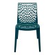 Καρέκλα Hush pakoworld pp σε μπλε απόχρωση 50x57x81εκ Καρέκλα Hush pakoworld pp σε μπλε απόχρωση 50x57x81εκ