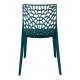 Καρέκλα Hush pakoworld pp σε μπλε απόχρωση 50x57x81εκ Καρέκλα Hush pakoworld pp σε μπλε απόχρωση 50x57x81εκ