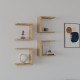 Ραφιέρα τοίχου Perari pakoworld 4τεμ.σε oak απόχρωση 30x19.6x30εκ Ραφιέρα τοίχου Perari pakoworld 4τεμ.σε oak απόχρωση 30x19.6x30εκ