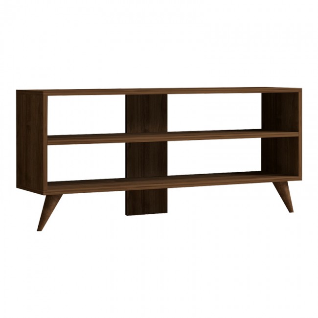 Έπιπλο τηλεόρασης Prestige pakoworld σε καρυδί απόχρωση 120x29,6x50εκ Έπιπλο τηλεόρασης Prestige pakoworld σε καρυδί απόχρωση 120x29,6x50εκ