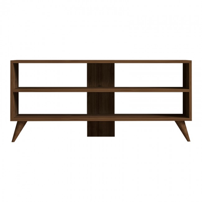 Έπιπλο τηλεόρασης Prestige pakoworld σε καρυδί απόχρωση 120x29,6x50εκ Έπιπλο τηλεόρασης Prestige pakoworld σε καρυδί απόχρωση 120x29,6x50εκ