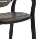 Τραπεζαρία κήπου Groovy-Gentle pakoworld σετ 5τεμ PP ανθρακί 80x80x74,5εκ. Τραπεζαρία κήπου Groovy-Gentle pakoworld σετ 5τεμ PP ανθρακί 80x80x74,5εκ.