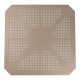 Τραπεζαρία κήπου Groovy-Halcyon pakoworld σετ 5τεμ PP cappuccino 80x80x74,5εκ.