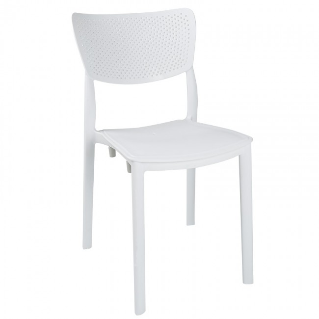 Τραπεζαρία Groovy-Ignite pakoworld σετ 5τεμ PP λευκό 80x80x74,5εκ. Τραπεζαρία Groovy-Ignite pakoworld σετ 5τεμ PP λευκό 80x80x74,5εκ.