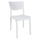 Τραπεζαρία Groovy-Ignite pakoworld σετ 5τεμ PP λευκό 80x80x74,5εκ. Τραπεζαρία Groovy-Ignite pakoworld σετ 5τεμ PP λευκό 80x80x74,5εκ.