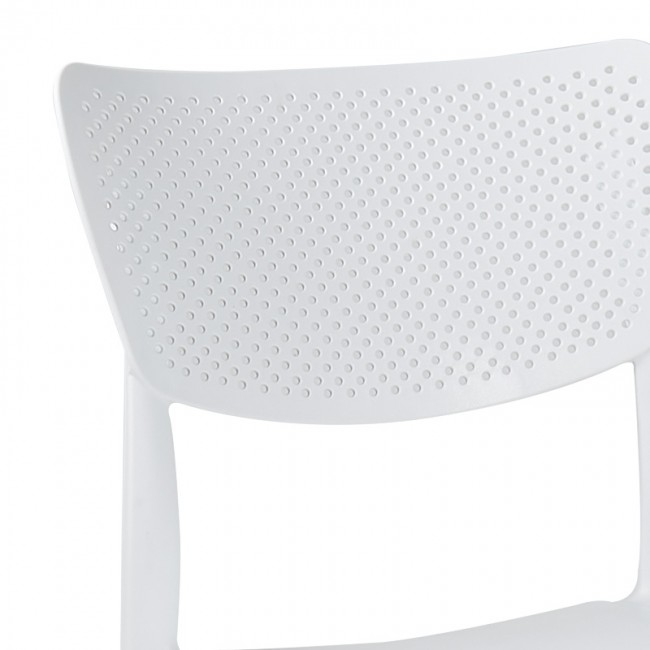Τραπεζαρία Groovy-Ignite pakoworld σετ 5τεμ PP λευκό 80x80x74,5εκ. Τραπεζαρία Groovy-Ignite pakoworld σετ 5τεμ PP λευκό 80x80x74,5εκ.