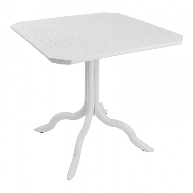 Τραπεζαρία Groovy-Ignite pakoworld σετ 5τεμ PP λευκό 80x80x74,5εκ. Τραπεζαρία Groovy-Ignite pakoworld σετ 5τεμ PP λευκό 80x80x74,5εκ.