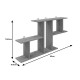 Ραφιέρα τοίχου Vertoura pakoworld σε oak απόχρωση 116x18.5x60cm Ραφιέρα τοίχου Vertoura pakoworld σε oak απόχρωση 116x18.5x60cm