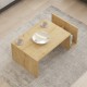 Τραπέζι σαλονιού Poko pakoworld σε oak απόχρωση 86.8x50x32,4εκ Τραπέζι σαλονιού Poko pakoworld σε oak απόχρωση 86.8x50x32,4εκ