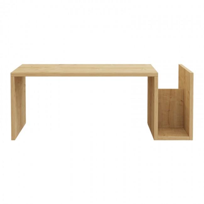 Τραπέζι σαλονιού Poko pakoworld σε oak απόχρωση 86.8x50x32,4εκ Τραπέζι σαλονιού Poko pakoworld σε oak απόχρωση 86.8x50x32,4εκ