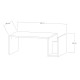 Τραπέζι σαλονιού Poko pakoworld σε oak απόχρωση 86.8x50x32,4εκ Τραπέζι σαλονιού Poko pakoworld σε oak απόχρωση 86.8x50x32,4εκ