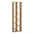Βιβλιοθήκη Minicu pakoworld σε oak απόχρωση 44,4x19,6x150εκ