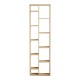 Βιβλιοθήκη Minicu pakoworld σε oak απόχρωση 44,4x19,6x150εκ Βιβλιοθήκη Minicu pakoworld σε oak απόχρωση 44,4x19,6x150εκ