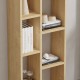 Βιβλιοθήκη Minicu pakoworld σε oak απόχρωση 44,4x19,6x150εκ Βιβλιοθήκη Minicu pakoworld σε oak απόχρωση 44,4x19,6x150εκ