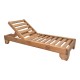 Ξαπλώστρα Zalka pakoworld L1 σε καρυδί απόχρωση 66x197x28εκ Ξαπλώστρα Zalka pakoworld L1 σε καρυδί απόχρωση 66x197x28εκ
