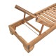 Ξαπλώστρα Zalka pakoworld L1 σε καρυδί απόχρωση 66x197x28εκ Ξαπλώστρα Zalka pakoworld L1 σε καρυδί απόχρωση 66x197x28εκ