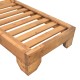 Ξαπλώστρα Zalka pakoworld L1 σε καρυδί απόχρωση 66x197x28εκ Ξαπλώστρα Zalka pakoworld L1 σε καρυδί απόχρωση 66x197x28εκ
