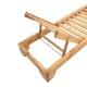 Ξαπλώστρα Zalka pakoworld L1 σε φυσική απόχρωση 66x197x28εκ Ξαπλώστρα Zalka pakoworld L1 σε φυσική απόχρωση 66x197x28εκ
