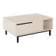 Τραπέζι σαλονιού Frixton pakoworld σε cappuccino απόχρωση 90x60x37.5εκ Τραπέζι σαλονιού Frixton pakoworld σε cappuccino απόχρωση 90x60x37.5εκ