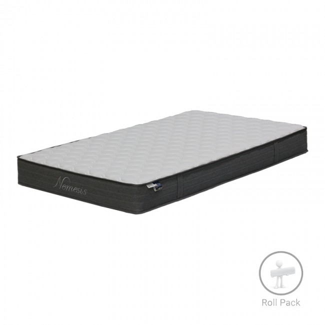 Στρώμα Nemesis pakoworld pocket spring roll pack διπλής όψης 20-22cm 120x200εκ Στρώμα Nemesis pakoworld pocket spring roll pack διπλής όψης 20-22cm 120x200εκ