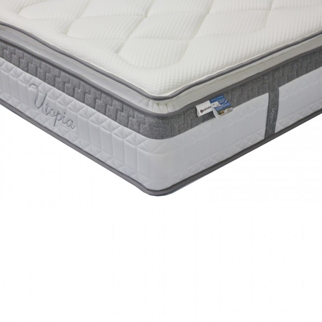 Στρώμα Utopia pakoworld pocket spring με ανώστρωμα 30-32cm 100x200εκ Στρώμα Utopia pakoworld pocket spring με ανώστρωμα 30-32cm 100x200εκ