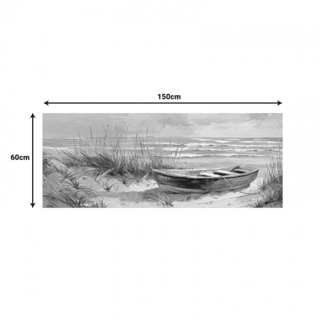 Πίνακας σε καμβά Barcu I Inart 150x3.5x60εκ Πίνακας σε καμβά Barcu I Inart 150x3.5x60εκ