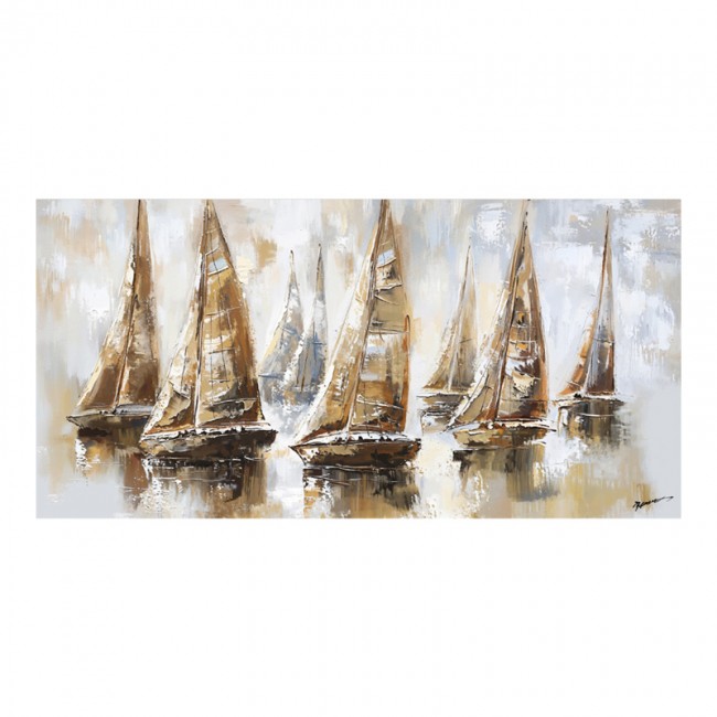 Πίνακας σε καμβά Yelkan Inart 120x3.5x60εκ Πίνακας σε καμβά Yelkan Inart 120x3.5x60εκ
