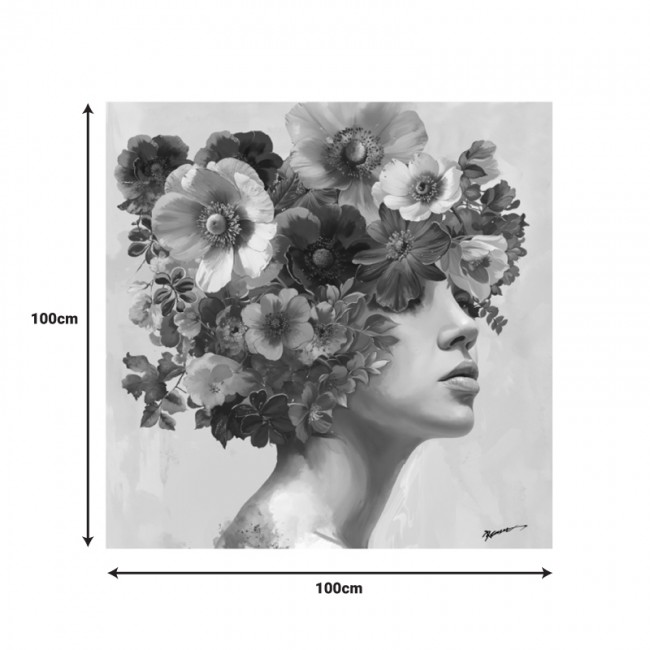 Πίνακας σε καμβά Mavare Inart 100x3.5x100εκ Πίνακας σε καμβά Mavare Inart 100x3.5x100εκ