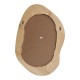 Καθρέπτης οβάλ Enola pakoworld mdf σε φυσική απόχρωση 54x2.5x80εκ Καθρέπτης οβάλ Enola pakoworld mdf σε φυσική απόχρωση 54x2.5x80εκ