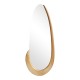 Καθρέπτης οβάλ Marly pakoworld mdf σε φυσική απόχρωση 50.5x4x127εκ Καθρέπτης οβάλ Marly pakoworld mdf σε φυσική απόχρωση 50.5x4x127εκ