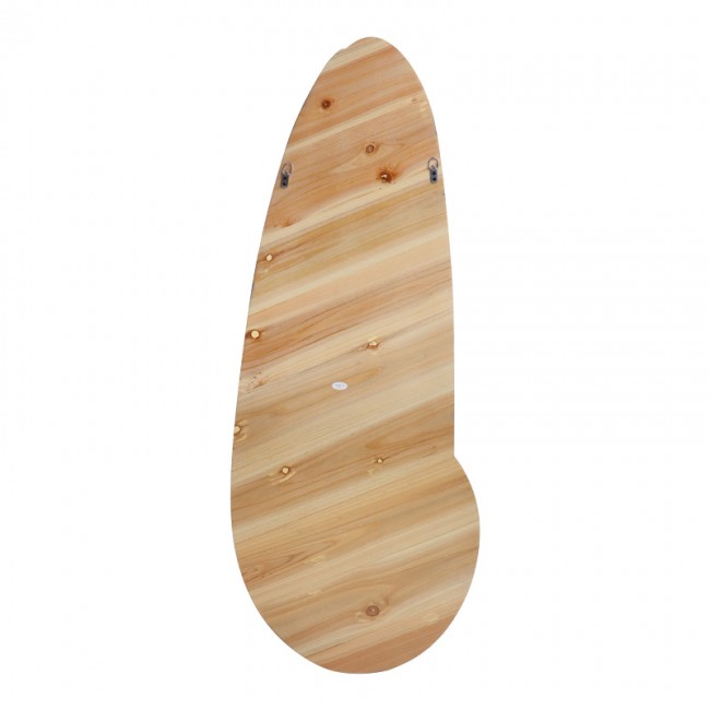 Καθρέπτης οβάλ Marly pakoworld mdf σε φυσική απόχρωση 50.5x4x127εκ Καθρέπτης οβάλ Marly pakoworld mdf σε φυσική απόχρωση 50.5x4x127εκ